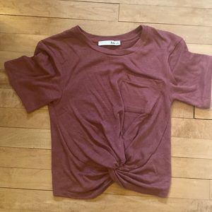 Wilfred Free Crop Twist Tshirt